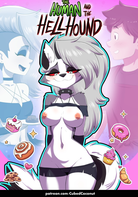 The Human and the Hellhound Porn comic Cartoon porn comics on Helluva Boss